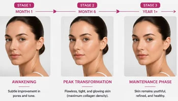 Hvor længe varer RF Microneedling-resultater